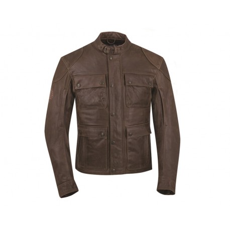 Men’s Benjamin Jacket – Brown Leather