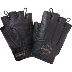 Men's Fingerless Gloves - Black