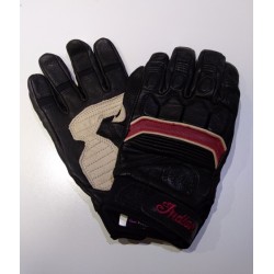 Men's Leather Classic Riding Gloves, Black