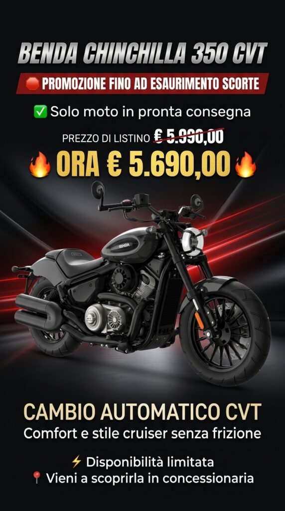 Benda CHINCHILLA 350 CVT NEO
