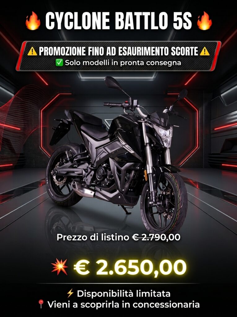 Cyclone BATTLO5S 125